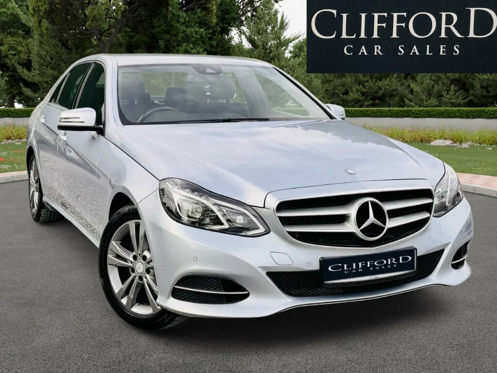 Mercedes-Benz E Class Saloon Silver #2