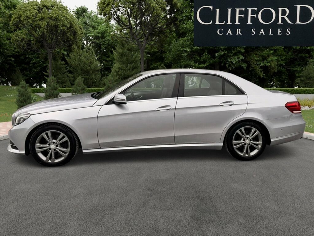 Mercedes-Benz E Class Saloon Silver #5