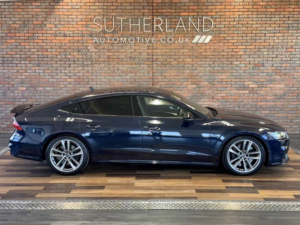 Audi S7 3.0 S7 Sportback Black Edition Tdi Mhev Quattro Au WD22KCU Blue #3