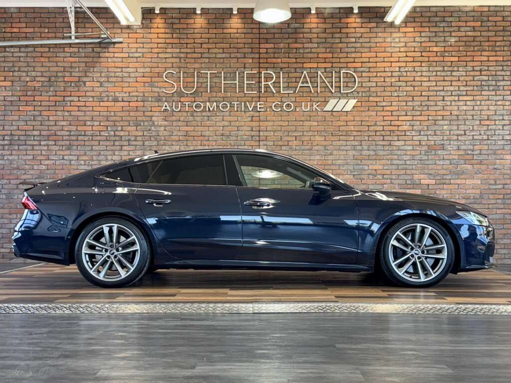 Audi S7 3.0 S7 Sportback Black Edition Tdi Mhev Quattro Au WD22KCU Blue #2