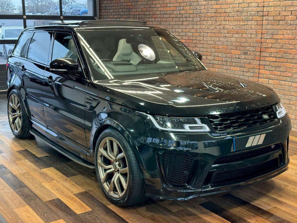 Land Rover Range Rover Sport 5.0 Range Rover Sport Svr Sc 4Wd Black #4