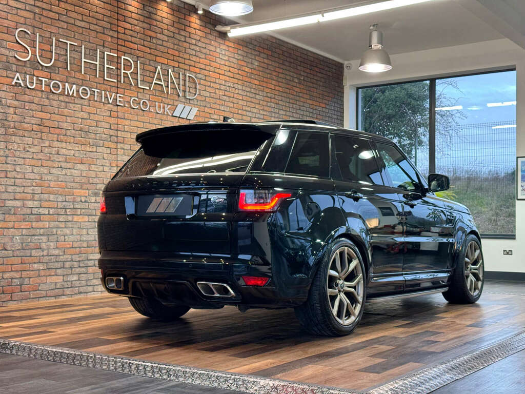 Land Rover Range Rover Sport 5.0 Range Rover Sport Svr Sc 4Wd Black #5