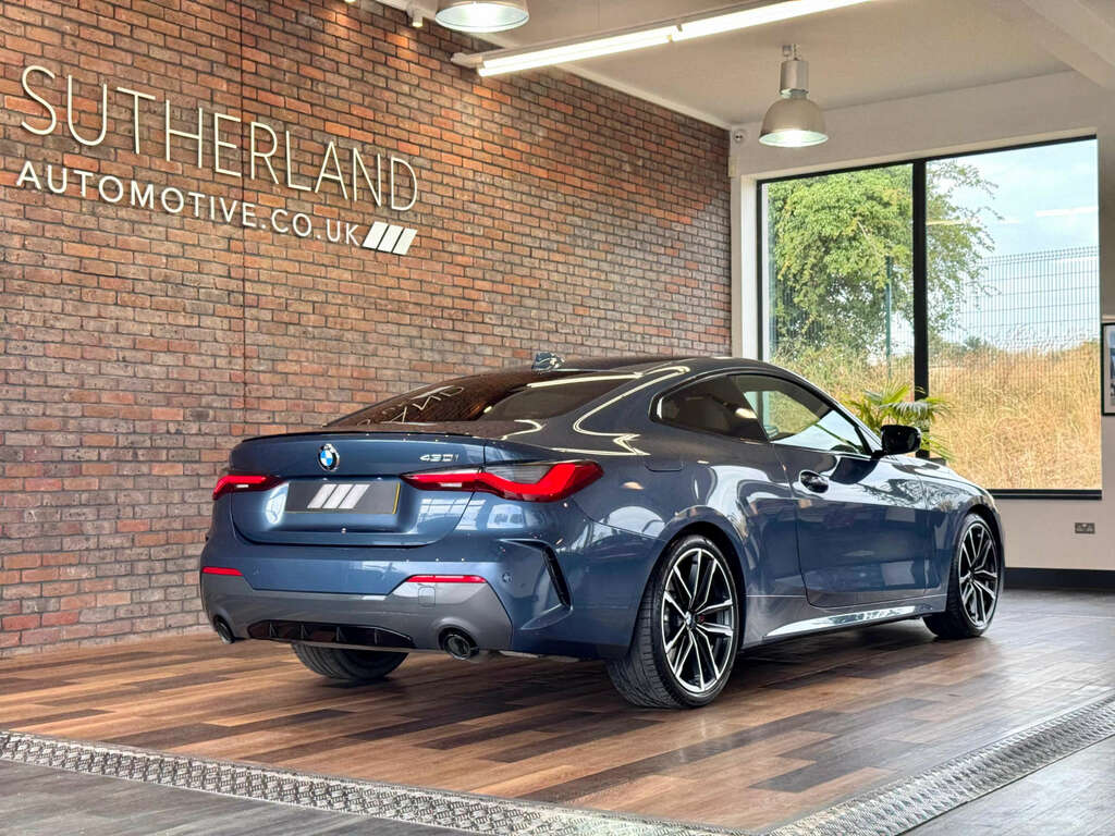 BMW 4 Series 2.0 430I M Sport Blue #3