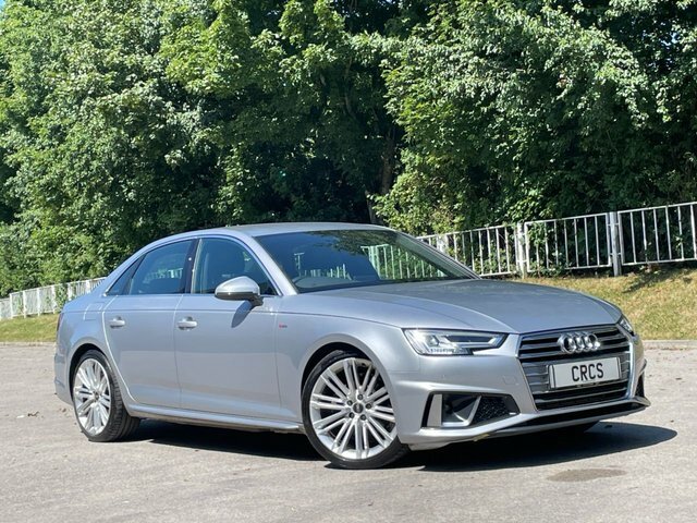 Audi A4 2.0 Tfsi 40 S Line Saloon S Tronic Euro Silver