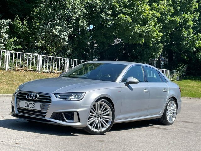 Audi A4 2.0 Tfsi 40 S Line Saloon S Tronic Euro Silver #2