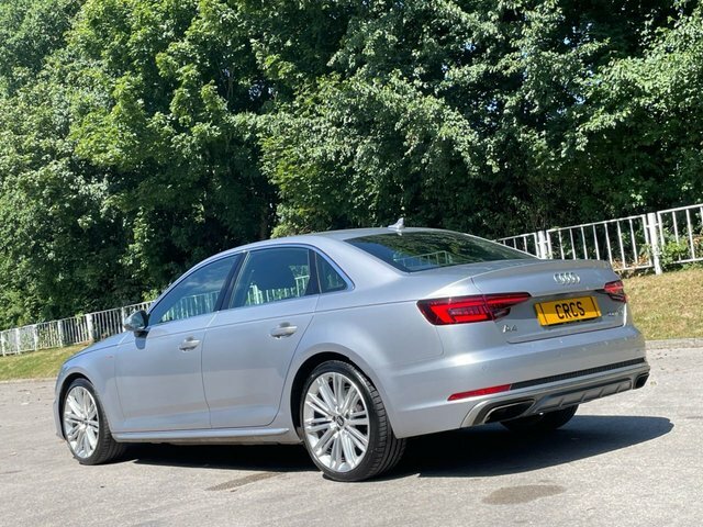 Audi A4 2.0 Tfsi 40 S Line Saloon S Tronic Euro Silver #4