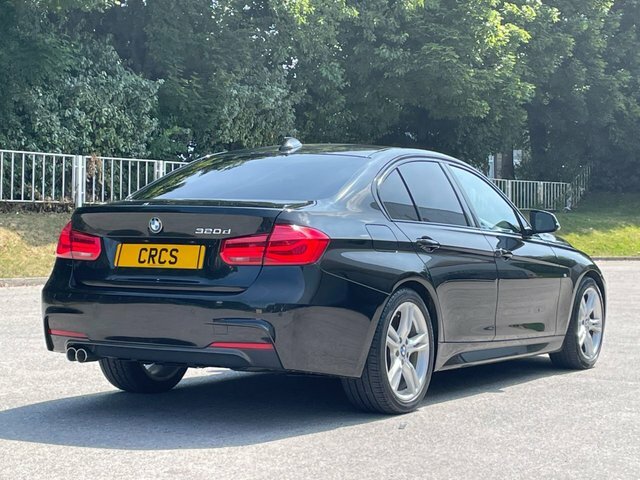 BMW 3 Series 2.0 320D M Sport Saloon Euro 6 S Black #2