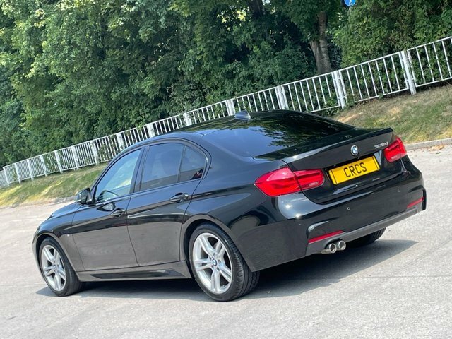 BMW 3 Series 2.0 320D M Sport Saloon Euro 6 S Black #3