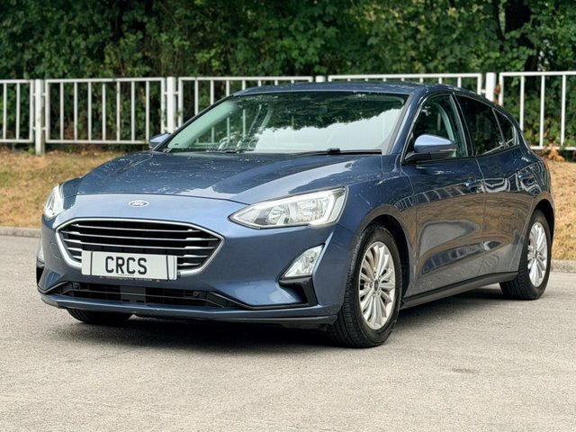Ford Focus 1.0T Ecoboost Titanium Hatchback Blue #4