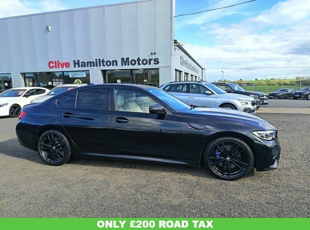BMW 3 Series 2.0 318D M Sport Saloon Euro 6 Black