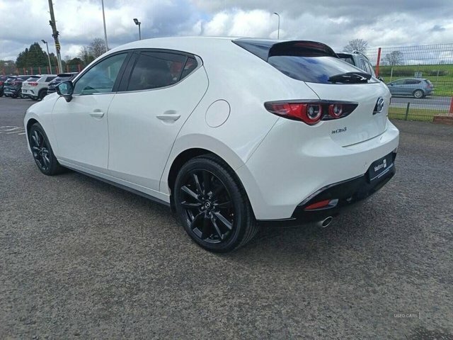 Mazda 3 2.5 E-skyactiv-g Mhev Homura Hatchback ML25KNU White #3