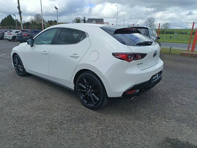 Mazda 3 2.5 E-skyactiv-g Mhev Homura Hatchback ML25KNU White #5