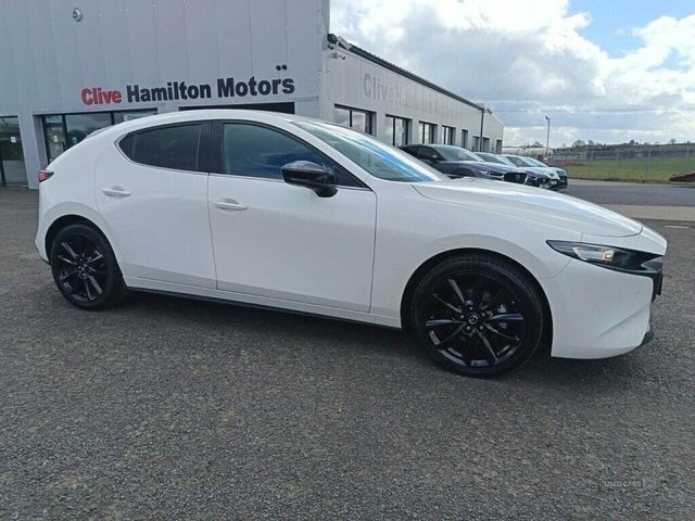 Mazda 3 2.5 E-skyactiv-g Mhev Homura Hatchback White