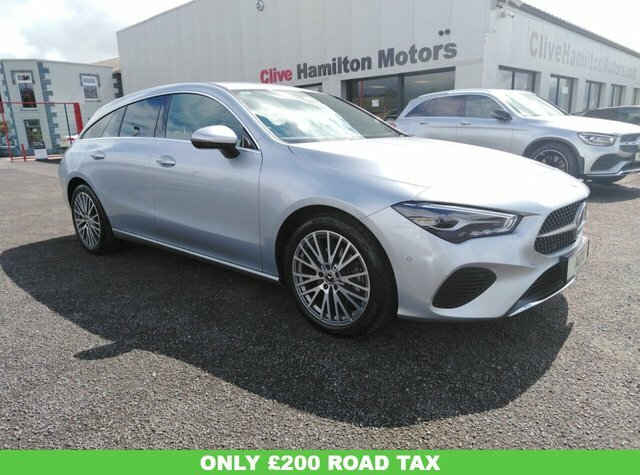 Mercedes-Benz CLA Class 1.3 Cla180h Mhev Sport Executive Shooting Brake KN25XGU Silver