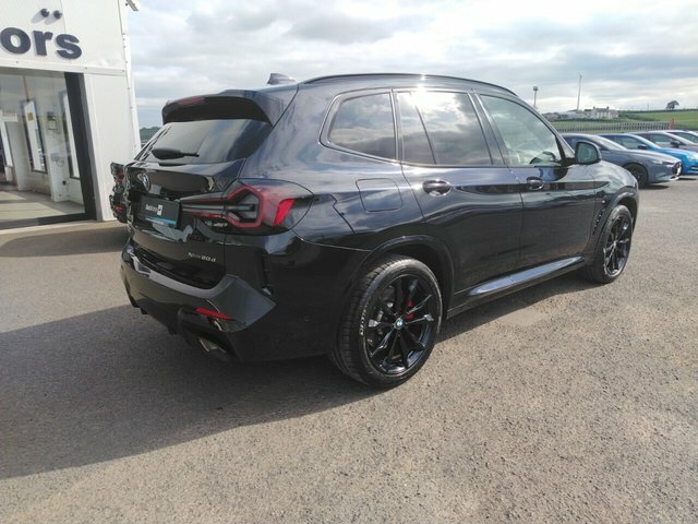 BMW X3 2.0 20D Mht M Sport Suv Hybrid Xdr PF24XNN Black #3