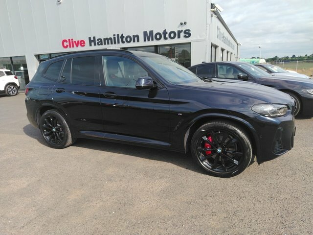 BMW X3 2.0 20D Mht M Sport Suv Hybrid Xdr Black