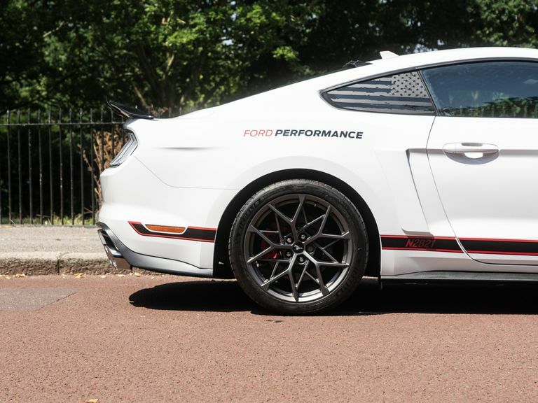 Ford Mustang 5.0 V8 Mach 1 White #6