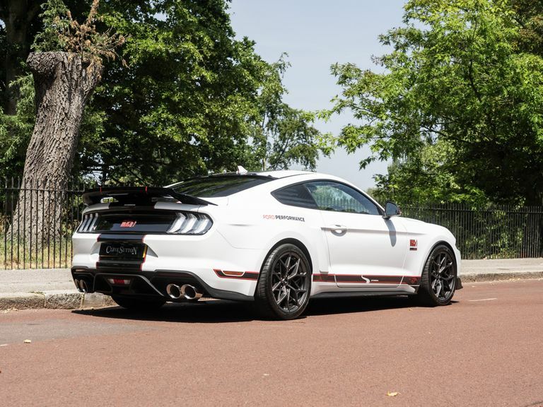 Ford Mustang 5.0 V8 Mach 1 White #4