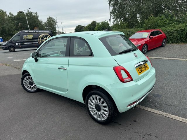 Fiat 500 Lounge Hatchback Green #2
