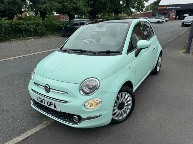 Fiat 500 Lounge Hatchback Green #3