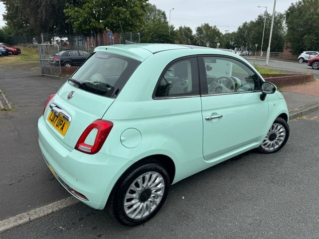 Fiat 500 Lounge Hatchback Green #4