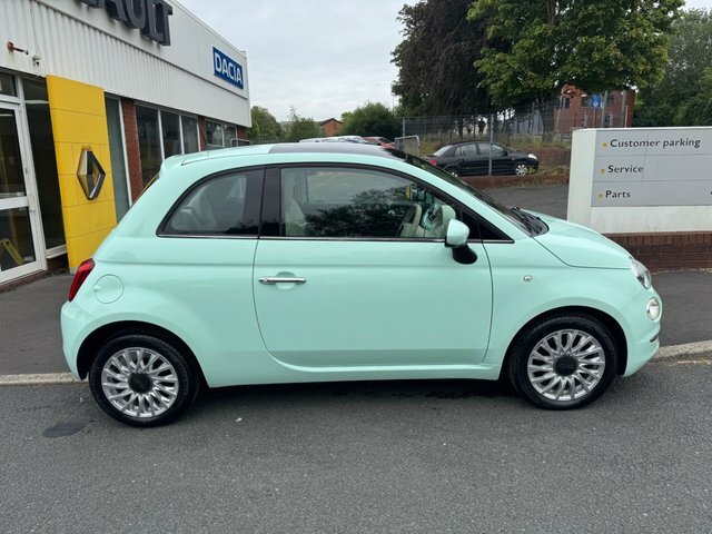 Fiat 500 Lounge Hatchback Green #5
