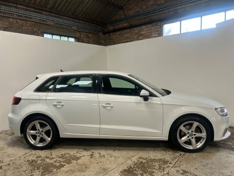 Audi A3 Sportback Tfsi Sport White #5