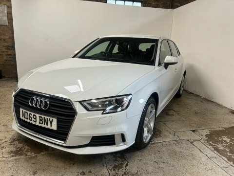 Audi A3 Sportback Tfsi Sport White #4