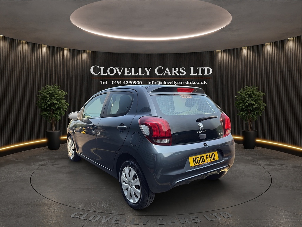 Peugeot 108 1.0 Active Hatchback Euro 6 72 Grey #6