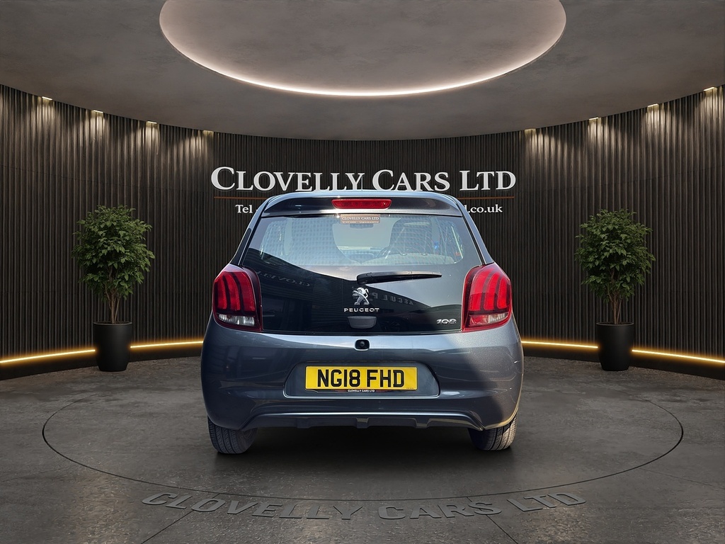 Peugeot 108 1.0 Active Hatchback Euro 6 72 Grey #5