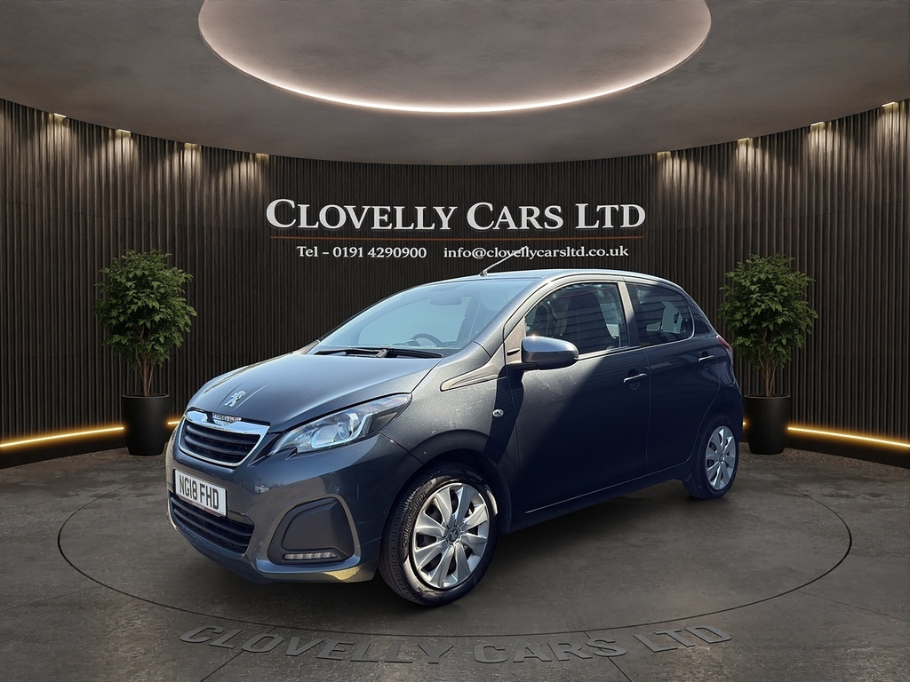 Peugeot 108 1.0 Active Hatchback Euro 6 72 Grey #3