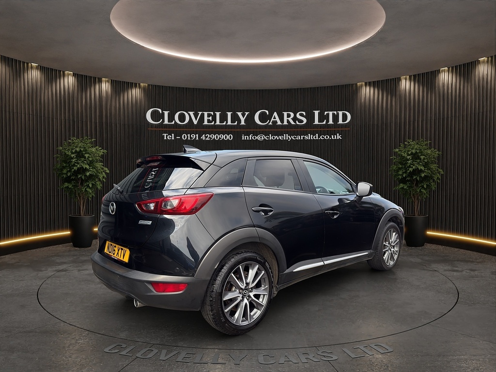 Mazda CX-3 Skyactiv-d Sport Nav Suv 1.5 Black #2