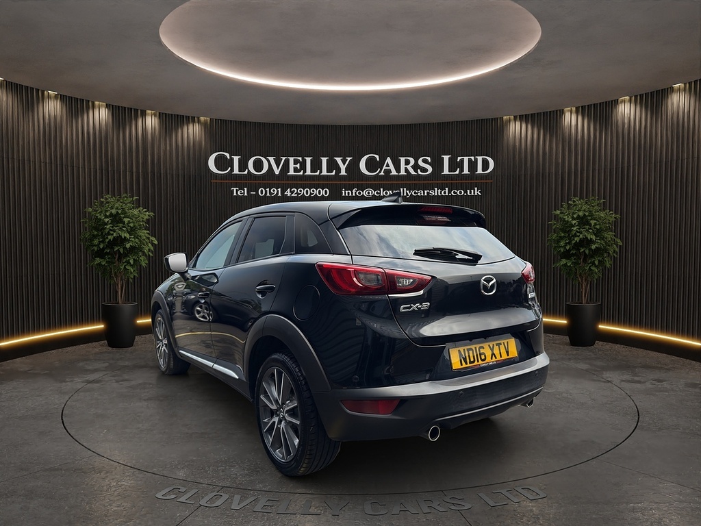 Mazda CX-3 Skyactiv-d Sport Nav Suv 1.5 Black #5