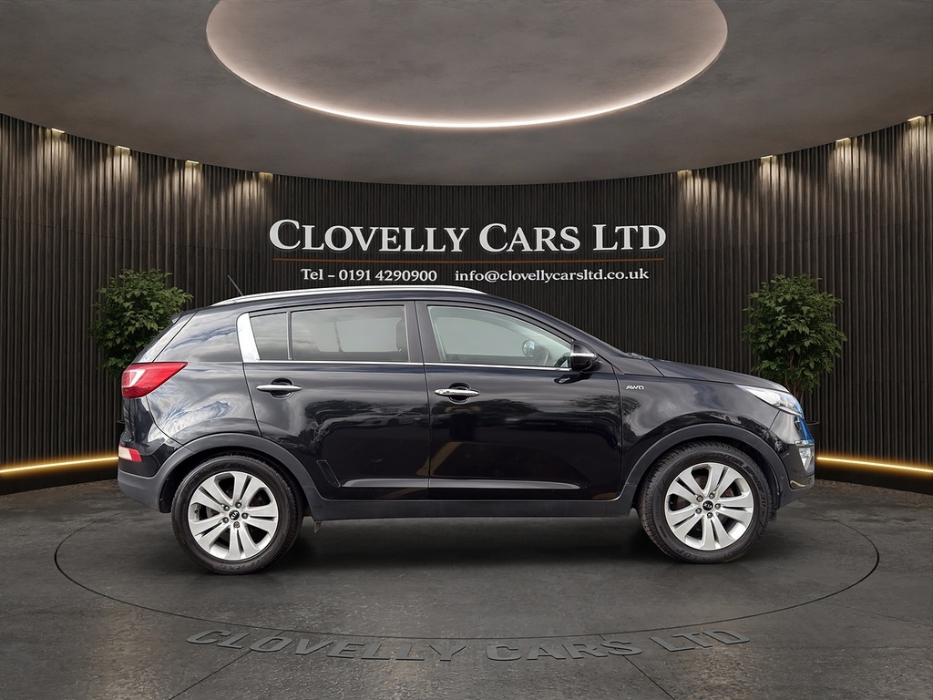 Kia Sportage 2.0 Crdi Kx-4 Suv Awd Euro 5 18 Black #5