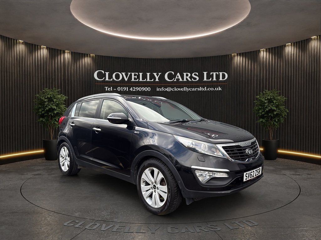 Kia Sportage 2.0 Crdi Kx-4 Suv Awd Euro 5 18 Black
