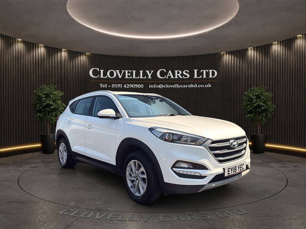 Hyundai Tucson Gdi Blue Drive Se Nav White