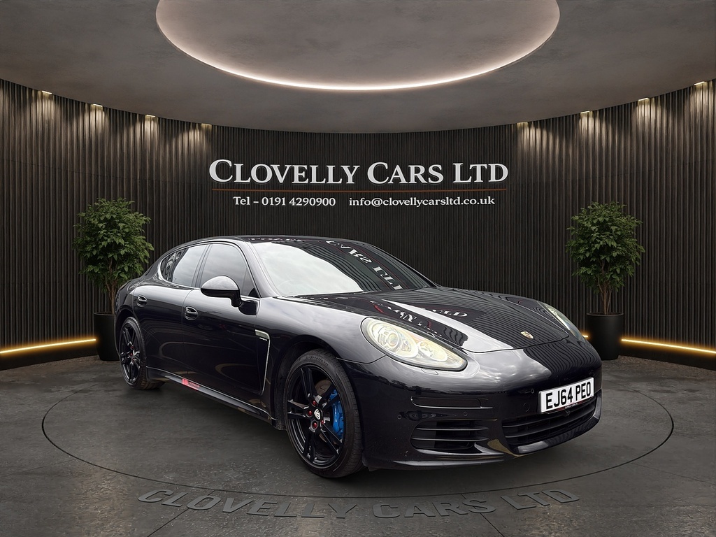 Porsche Panamera 3.0D V6 Hatchback Tiptronics Euro 5 S Black