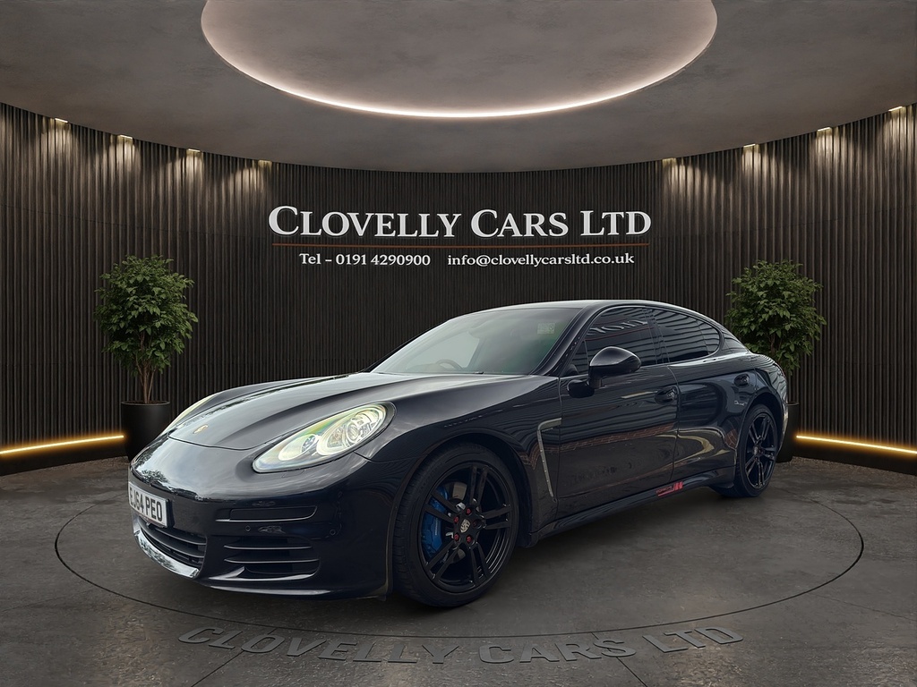 Porsche Panamera 3.0D V6 Hatchback Tiptronics Euro 5 S EJ64PEO Black #3