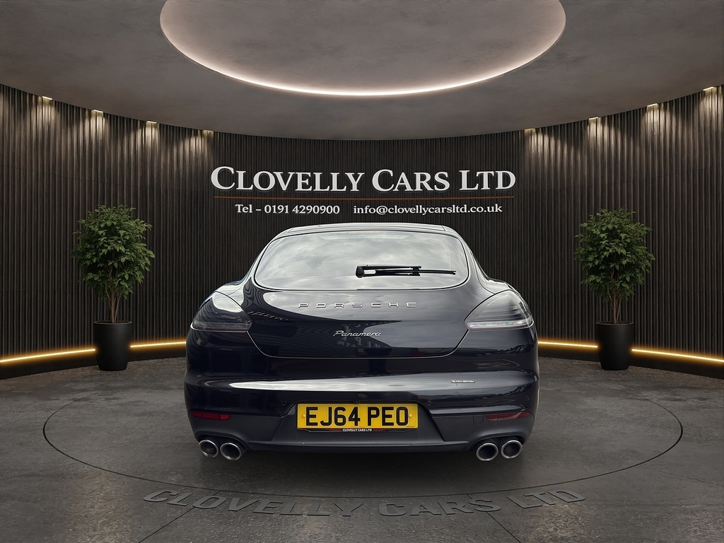 Porsche Panamera 3.0D V6 Hatchback Tiptronics Euro 5 S EJ64PEO Black #6