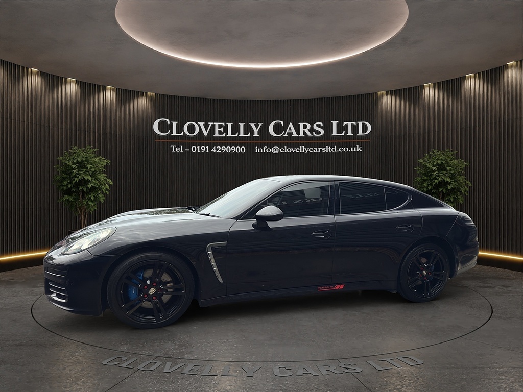 Porsche Panamera 3.0D V6 Hatchback Tiptronics Euro 5 S EJ64PEO Black #4