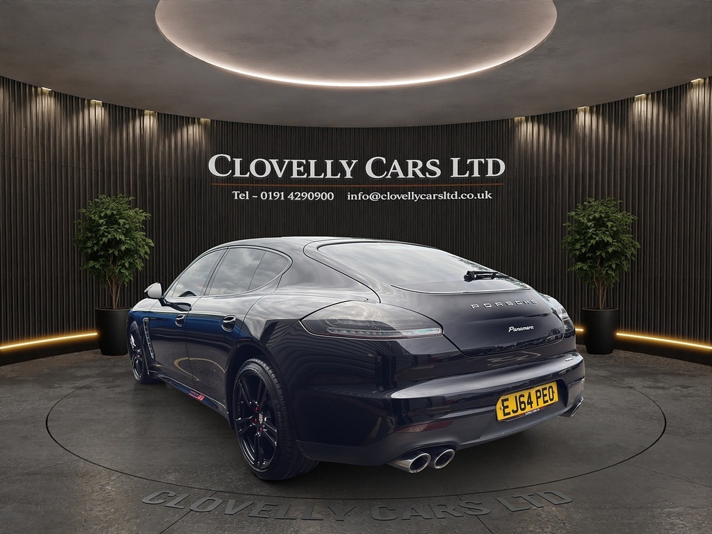 Porsche Panamera 3.0D V6 Hatchback Tiptronics Euro 5 S EJ64PEO Black #5