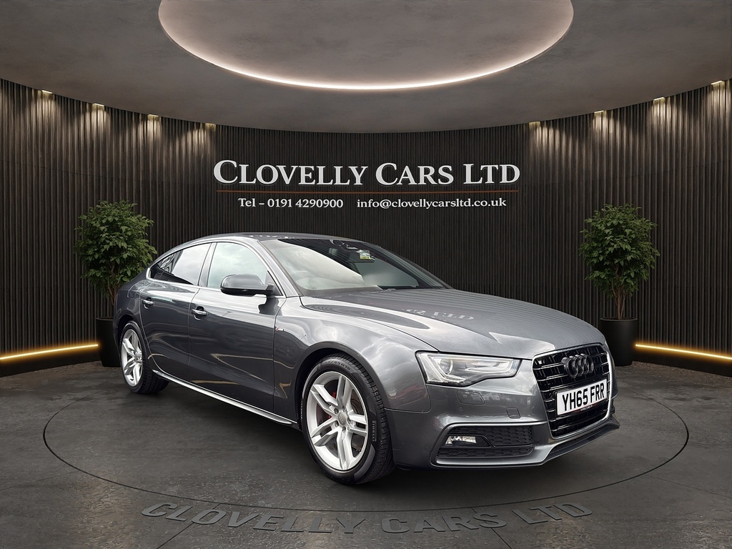Audi A5 2.0 Tdi S Line Sportback Euro 6 Grey