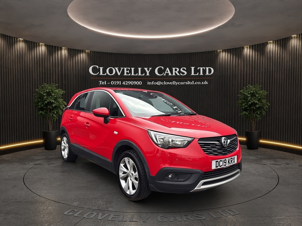 Vauxhall Crossland X 1.2 Turbo Gpf Tech Line Nav Suv Red