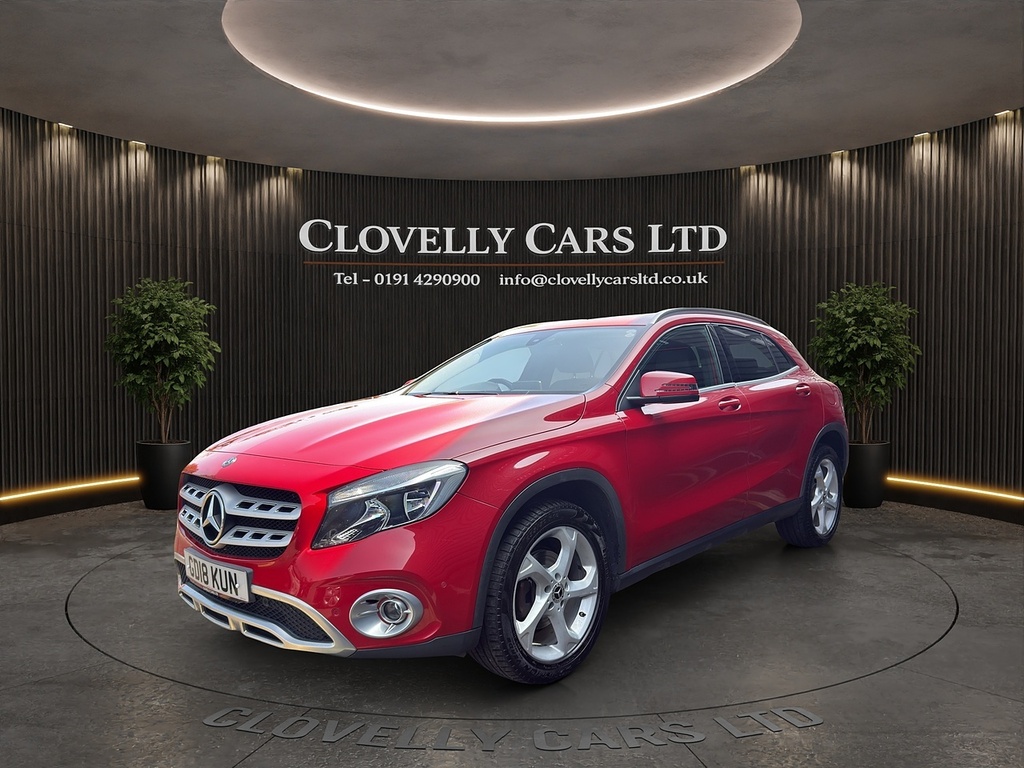 Mercedes-Benz GLA Class 2.1 Gla220d Sport Executive Suv 7G-dc GD18KUN Red #6
