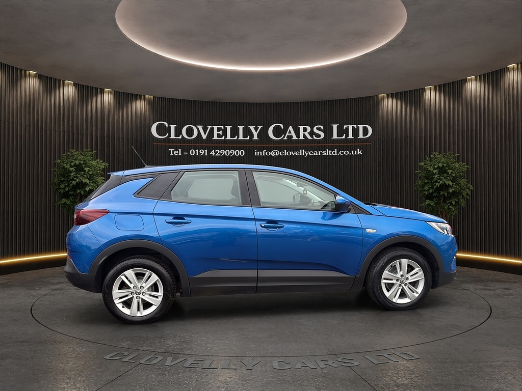 Vauxhall Grandland X 1.2 Turbo Se Suv Euro 6 Ss 1 SY68OPJ Blue #6