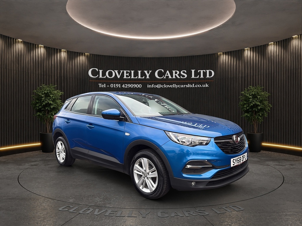 Vauxhall Grandland X 1.2 Turbo Se Suv Euro 6 Ss 1 Blue