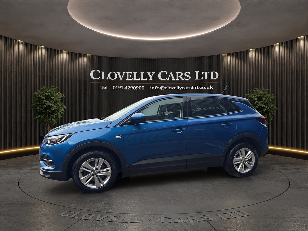 Vauxhall Grandland X 1.2 Turbo Se Suv Euro 6 Ss 1 SY68OPJ Blue #3