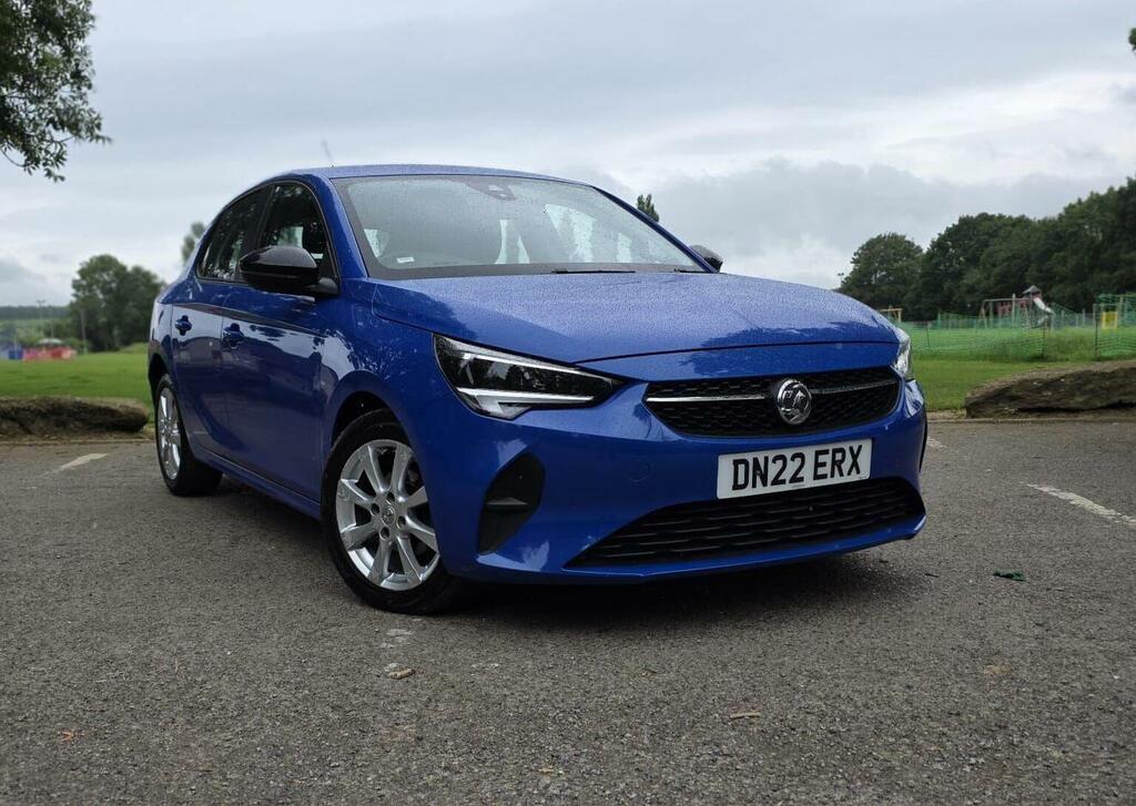 Vauxhall Corsa Hatchback 1.2 Se Edition Euro 6 202222 Blue