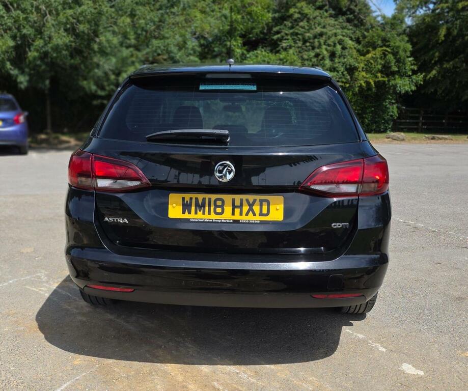 Vauxhall Astra 1.6 Cdti Ecoflex Design Sports Tourer Euro 6 Ss Black #6