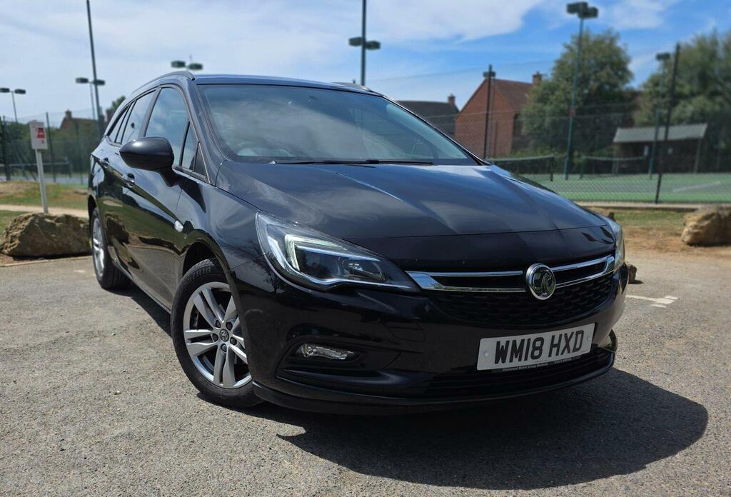 Vauxhall Astra 1.6 Cdti Ecoflex Design Sports Tourer Euro 6 Ss Black